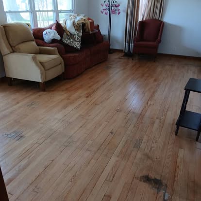 Before and after property cleanup Zanesville